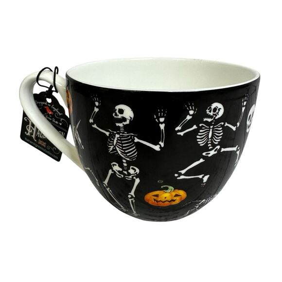 Harvest Green Studio Halloween Party Time Bone China Coffee Tea Mug New - Picture 2 of 5